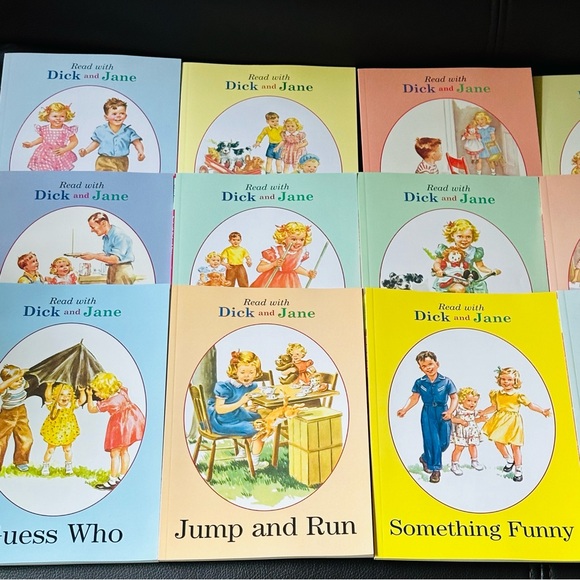 Read With Dick and Jane 12 Book Collection Set of 12 Paperback Picture Books - Picture 4 of 5